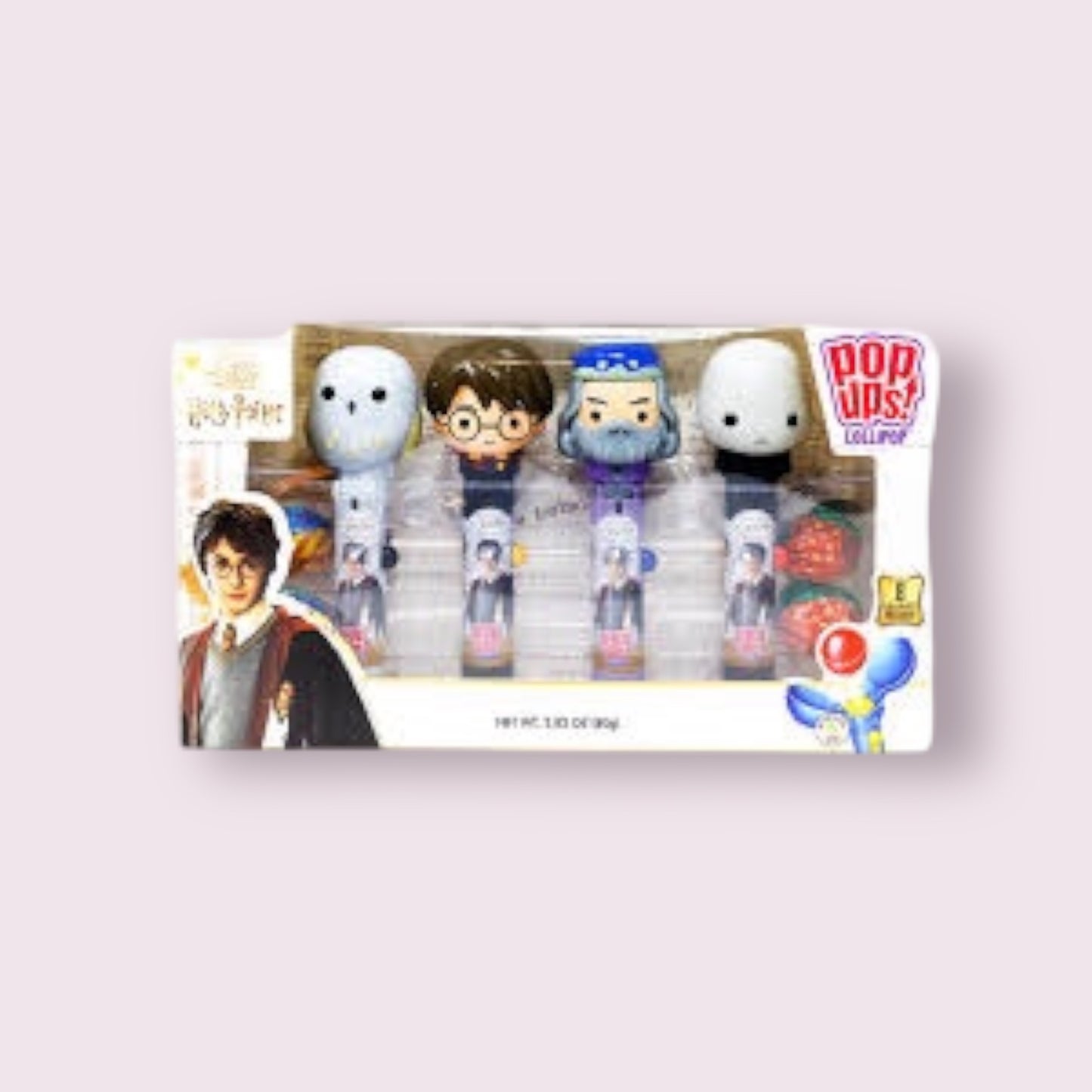 Harry Potter Pop Ups Lollipops 4 pack Pixie Candy Shoppe