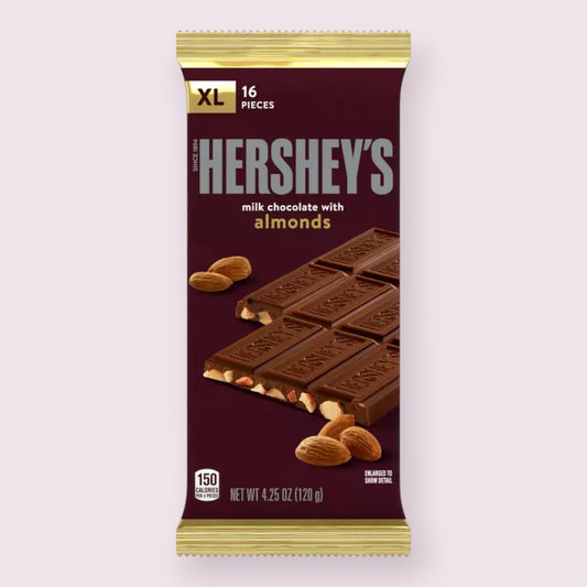 XL Hersheys Milk Chocolate with Almonds Pixie Candy Shoppe