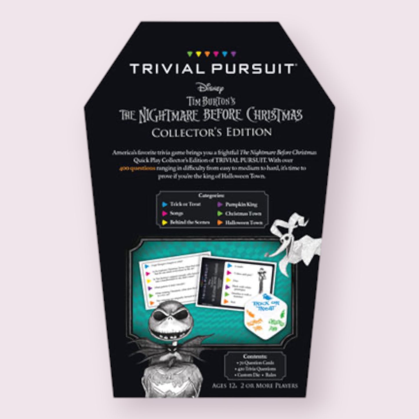 Nightmare Before Christmas Trivial Pursuit Pixie Candy Shoppe