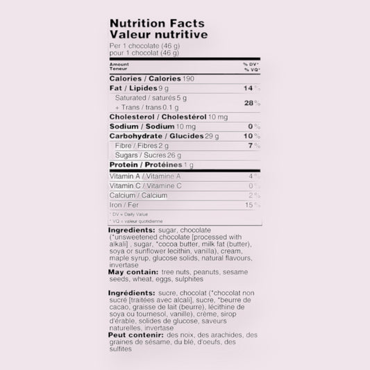 Roger's Maple Cream Chocolate Pixie Candy Shop