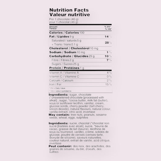 Roger's Wild Cherry Cream Chocolate Pixie Candy Shop