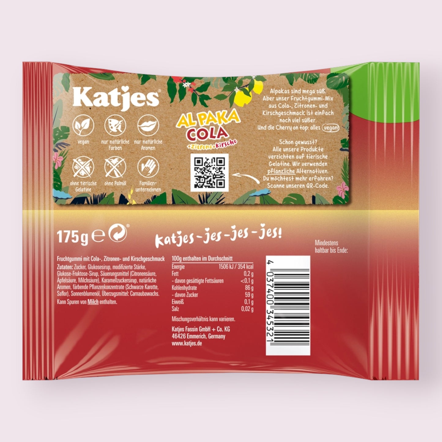 Katjes Alpaka Cola Bag Pixie Candy Shoppe