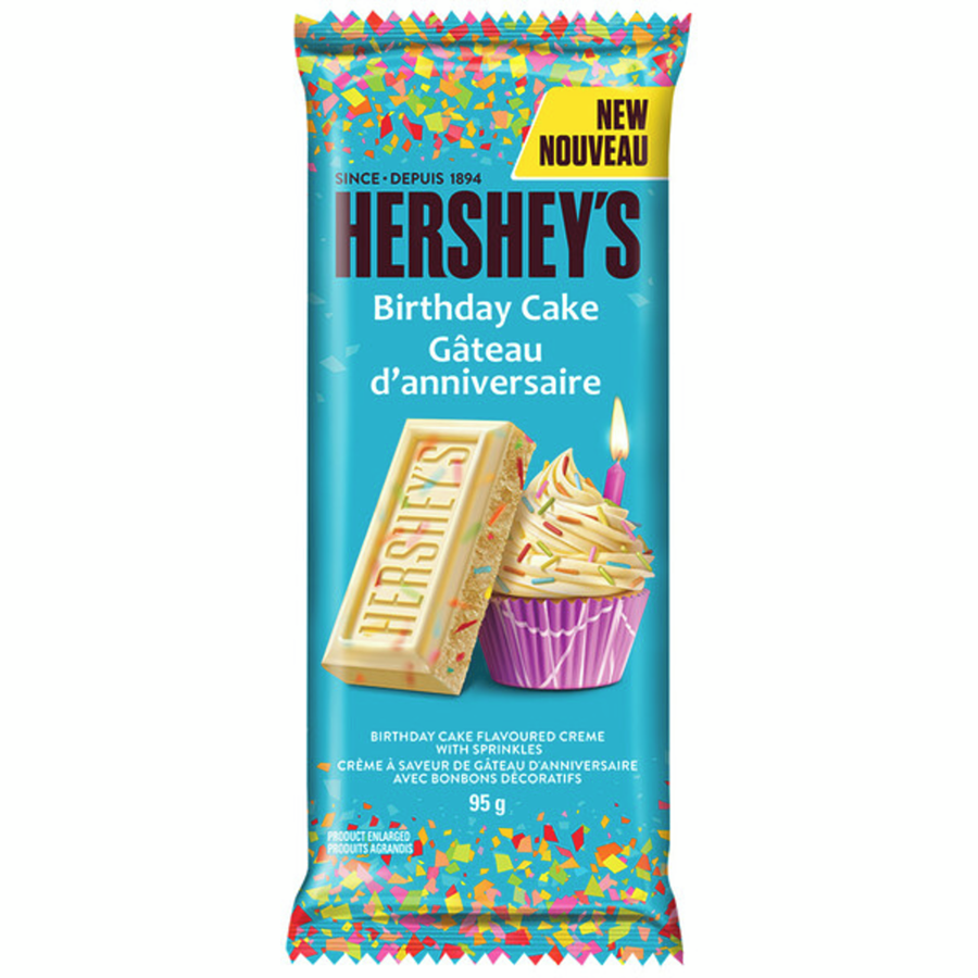 Hershey's Birthday Cake Chocolate Bar Chocolate Pixie Candy Shop