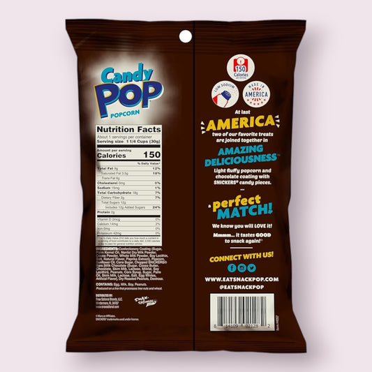 Candy Pop Snickers Popcorn Bag Pixie Candy Shoppe