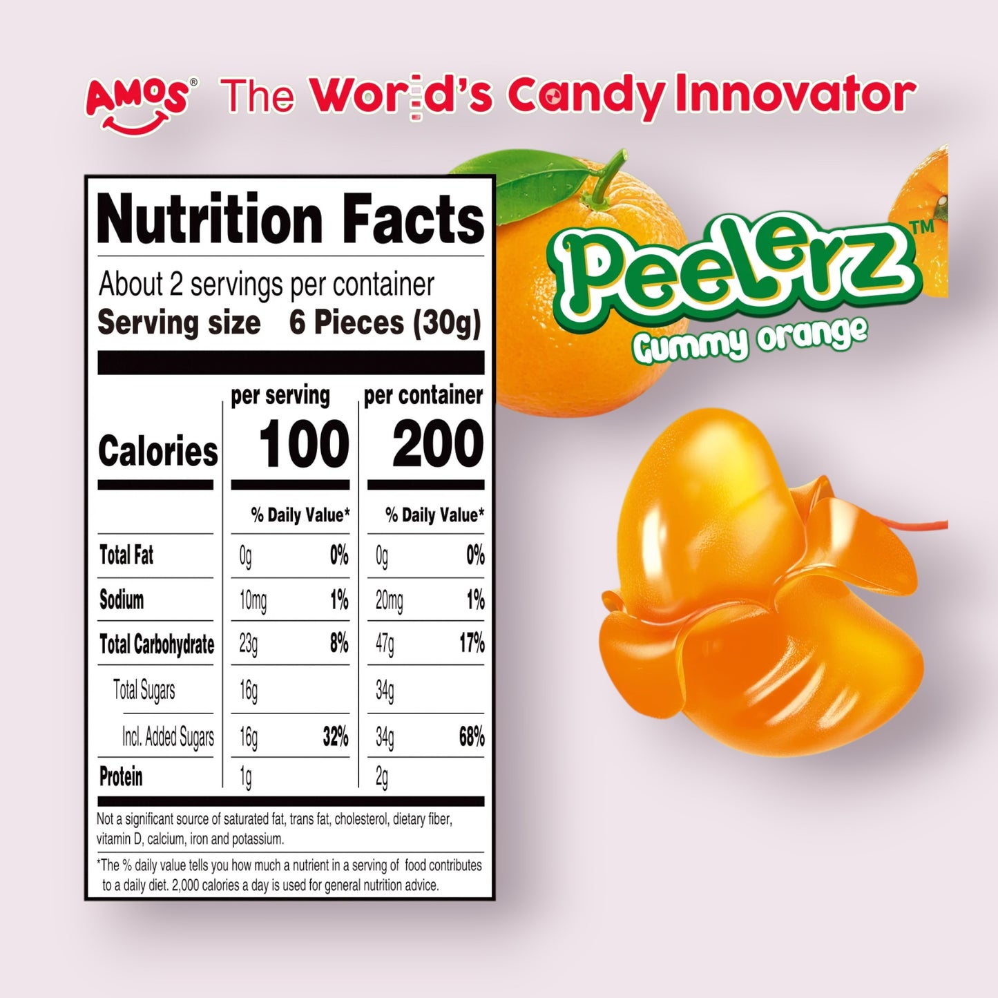 Orange Peelerz Bag Pixie Candy Shoppe