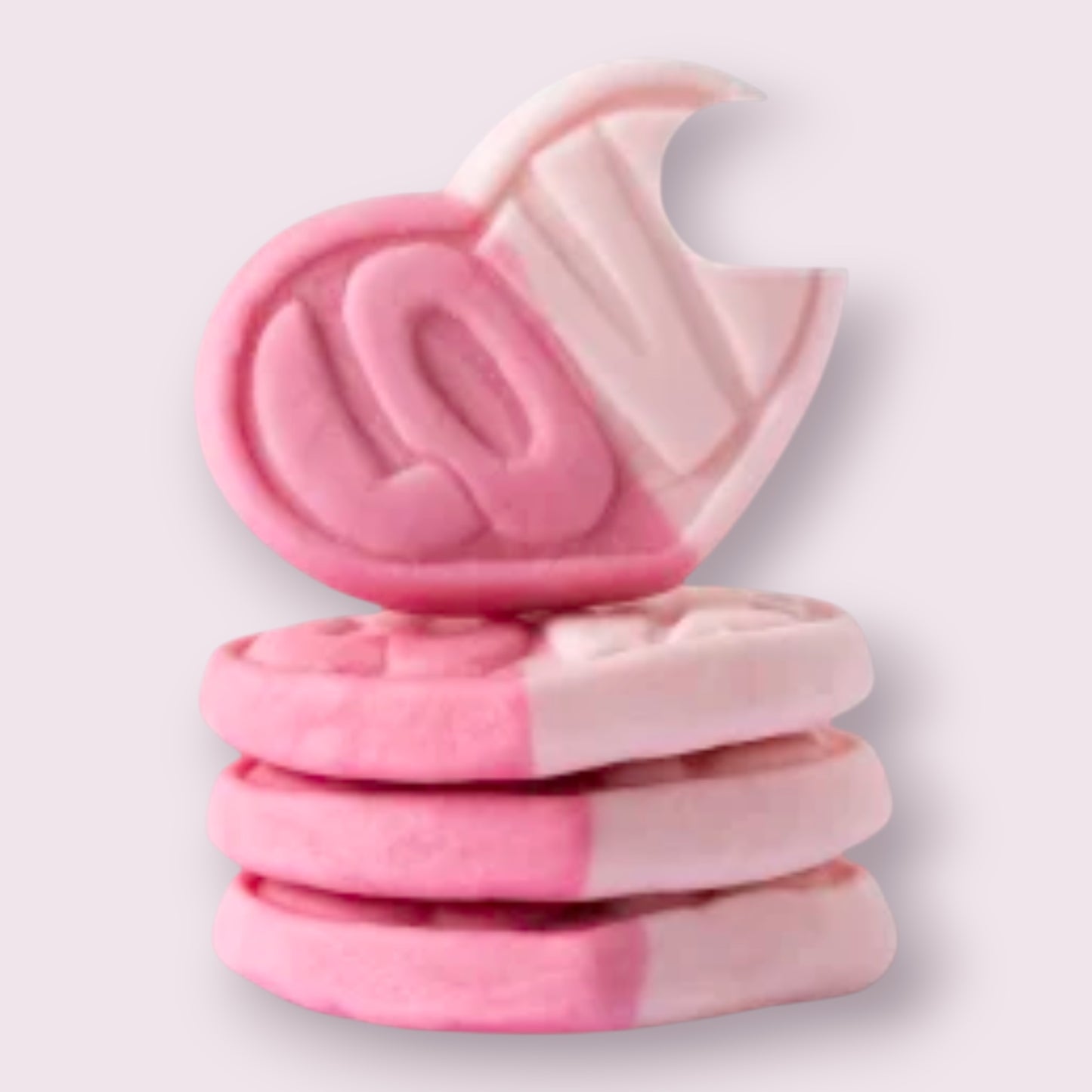 Strawberry Vanilla Hearts Swedish Style Gummies L&F Universal Goods