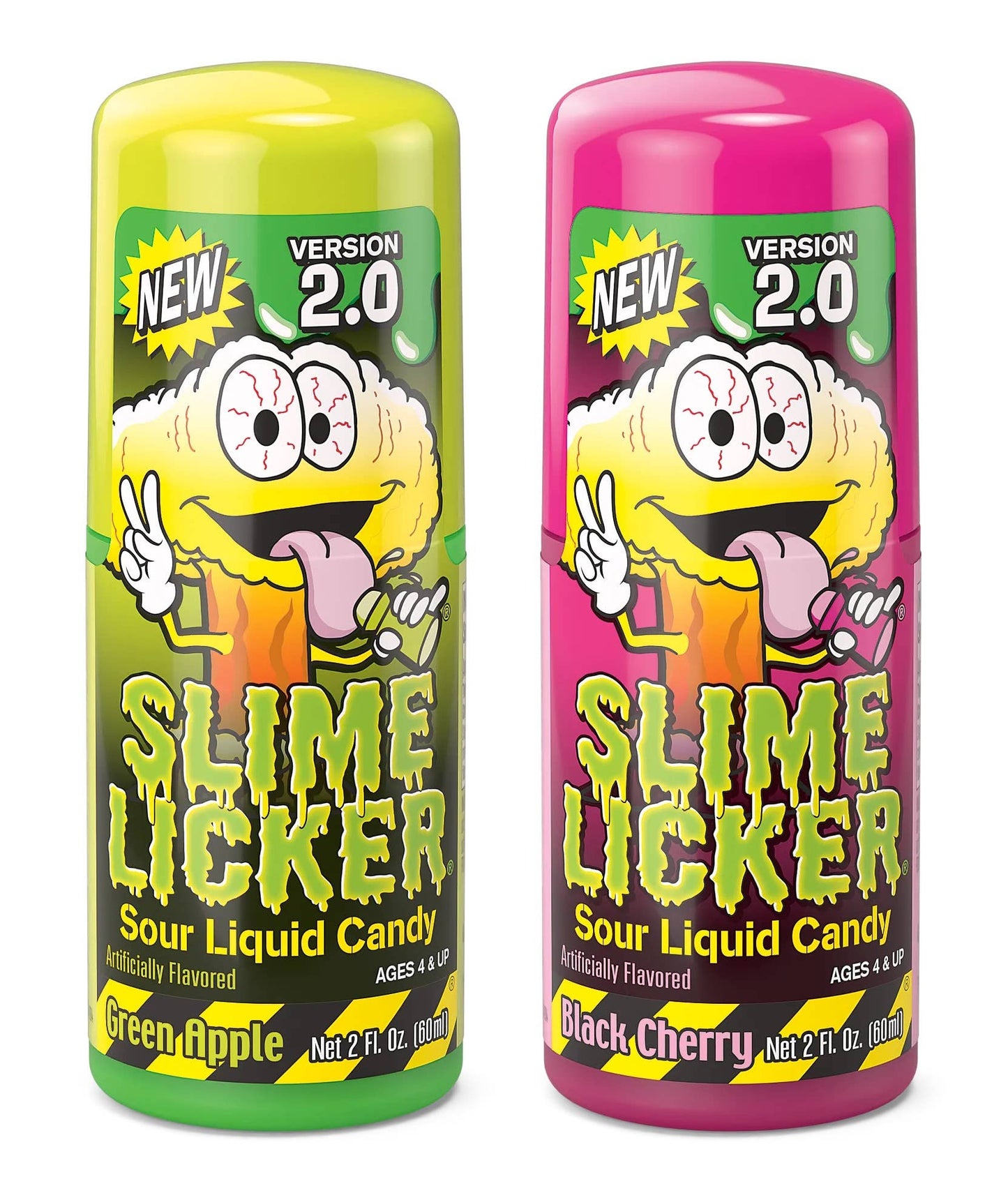 Slime Licker 2.0, Green Apple/Black Cherry Grandpa Joe's Candy Shop