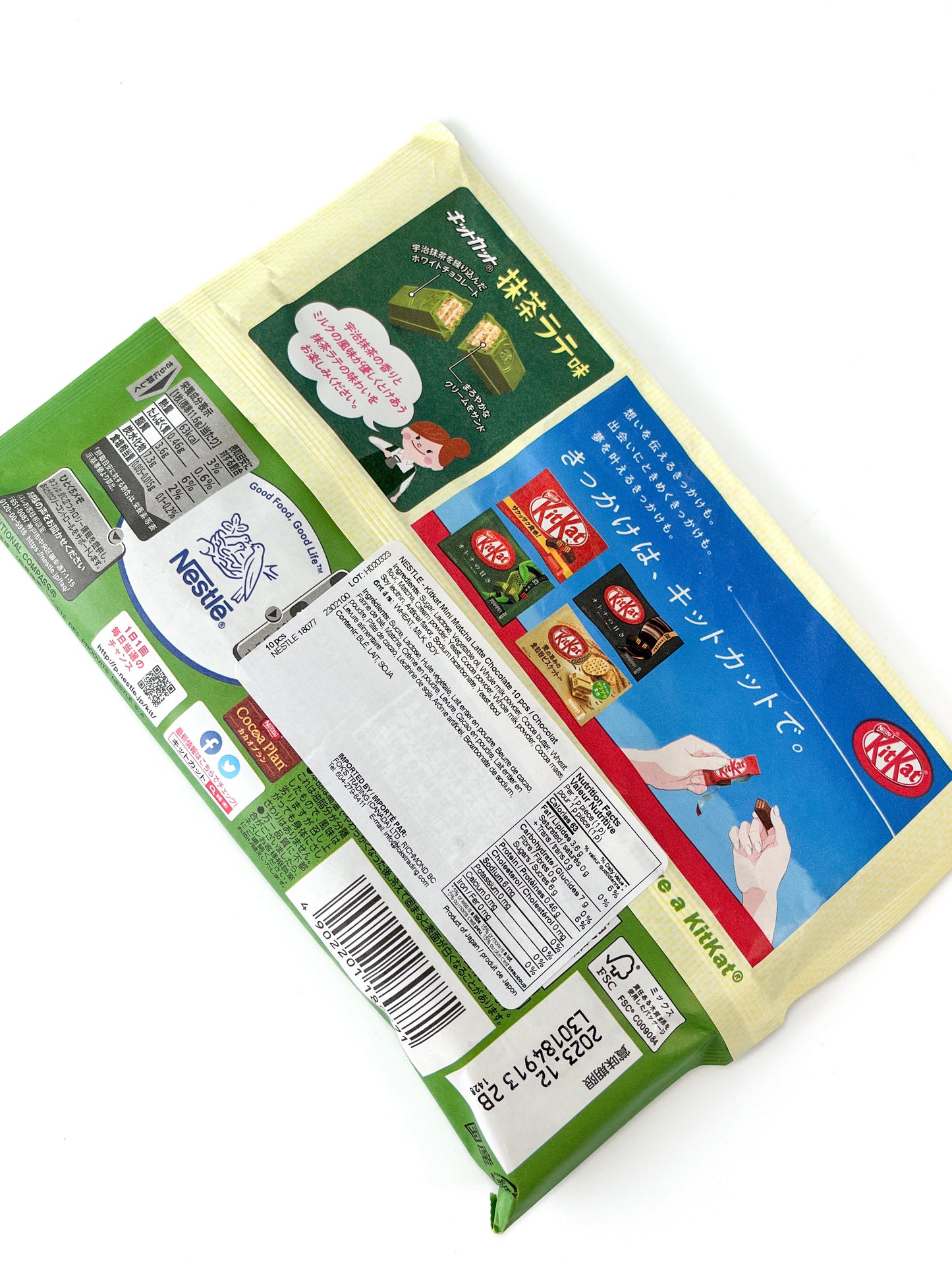 Kit Kat Mini Matcha Latte Bags Pixie Candy Shoppe