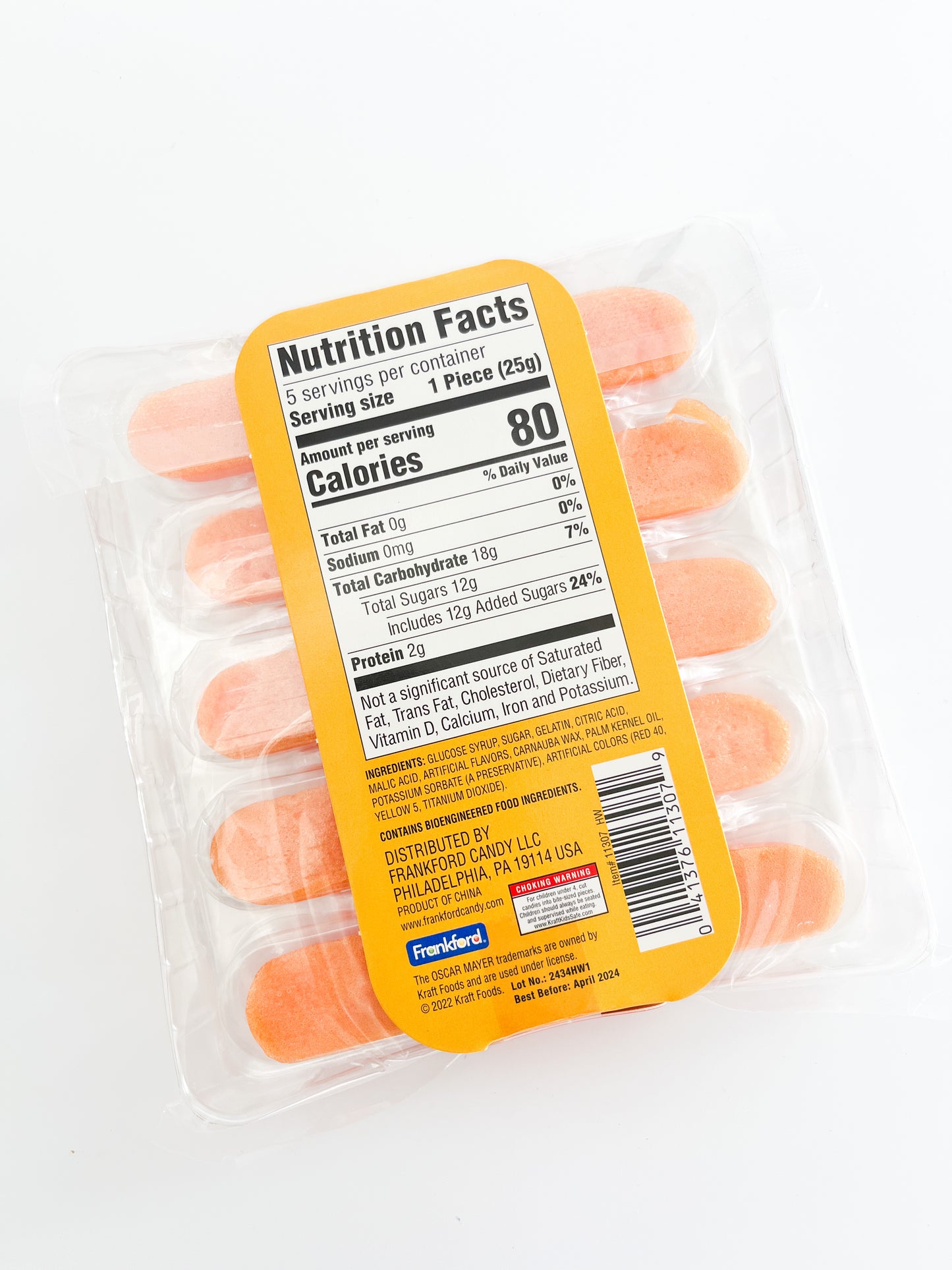 Oscar Mayer Gummy Hot Dogs Gummies Pixie Candy Shoppe