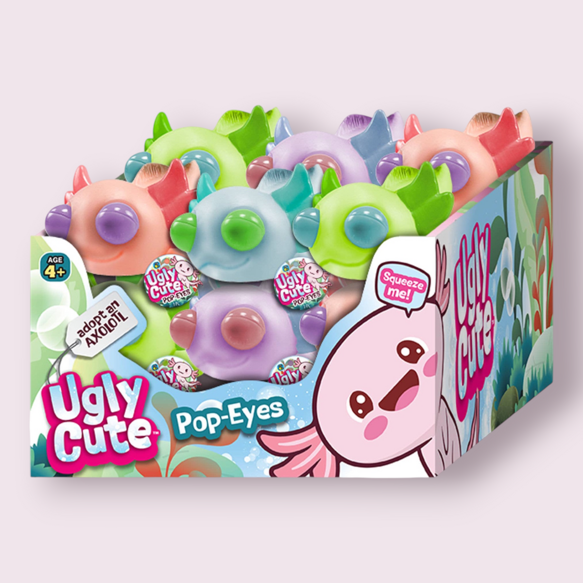 Ugly Cute Pop-Eyes Axolotl Grandpa Joe's Candy Shop