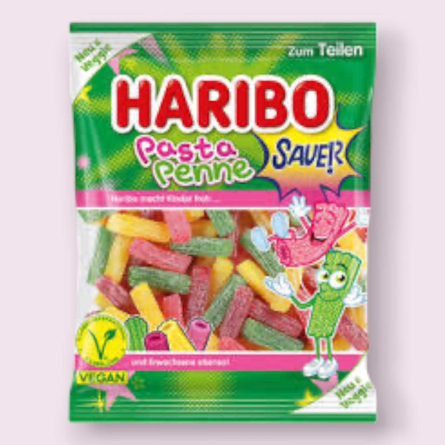 Haribo Pasta Penne Sour Bag Pixie Candy Shoppe