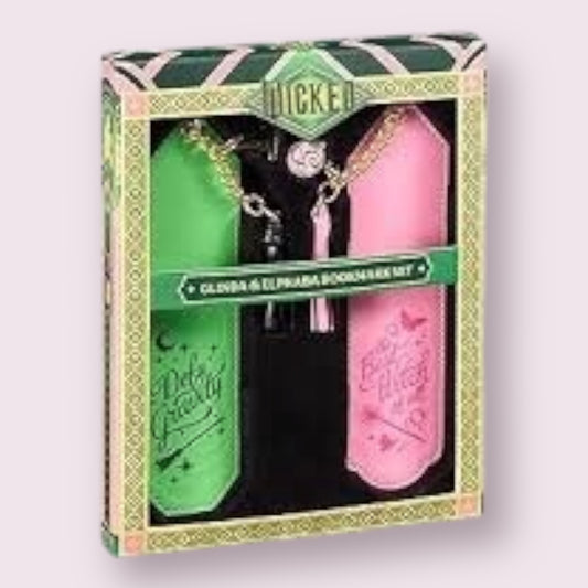 Wicked Glinda And Elphaba Bookmark Set Pixie Candy Shoppe