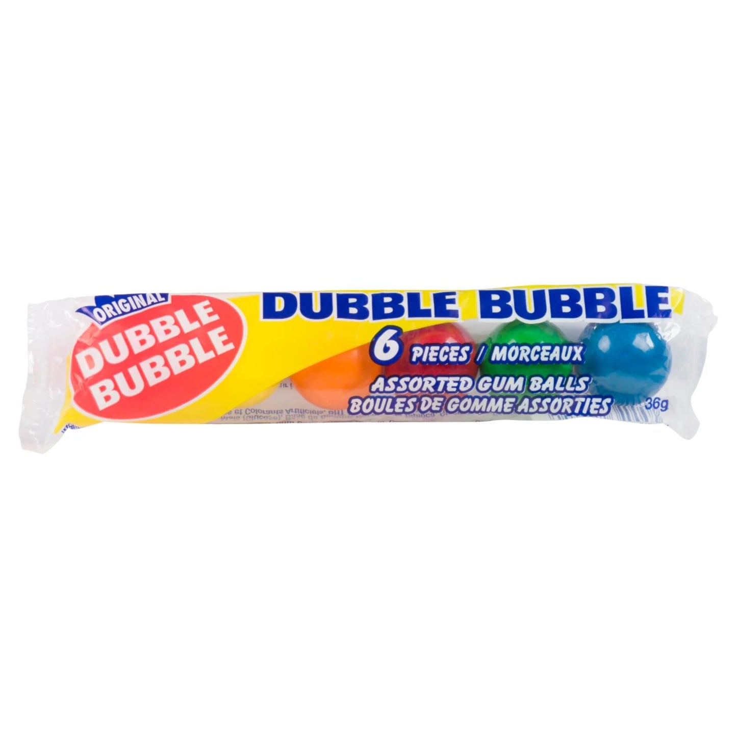 Dubble Bubble Assorted Gumballs Roll Gum Pixie Candy Shoppe