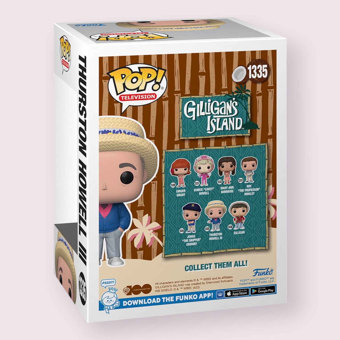 POP! Thurston Howell lll Gilligan’s island Pixie Candy Shoppe