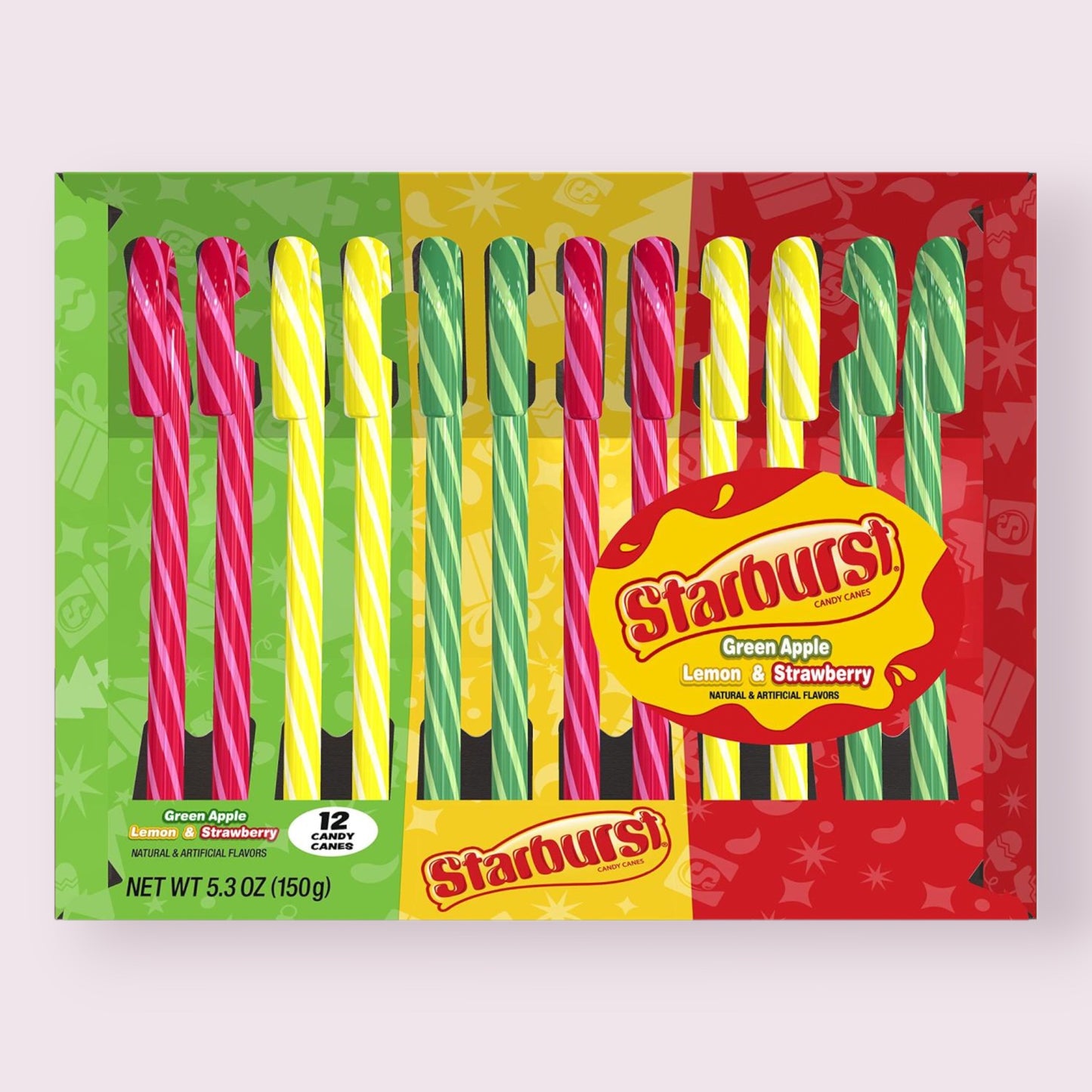 Starburst Candy Canes Pixie Candy Shoppe