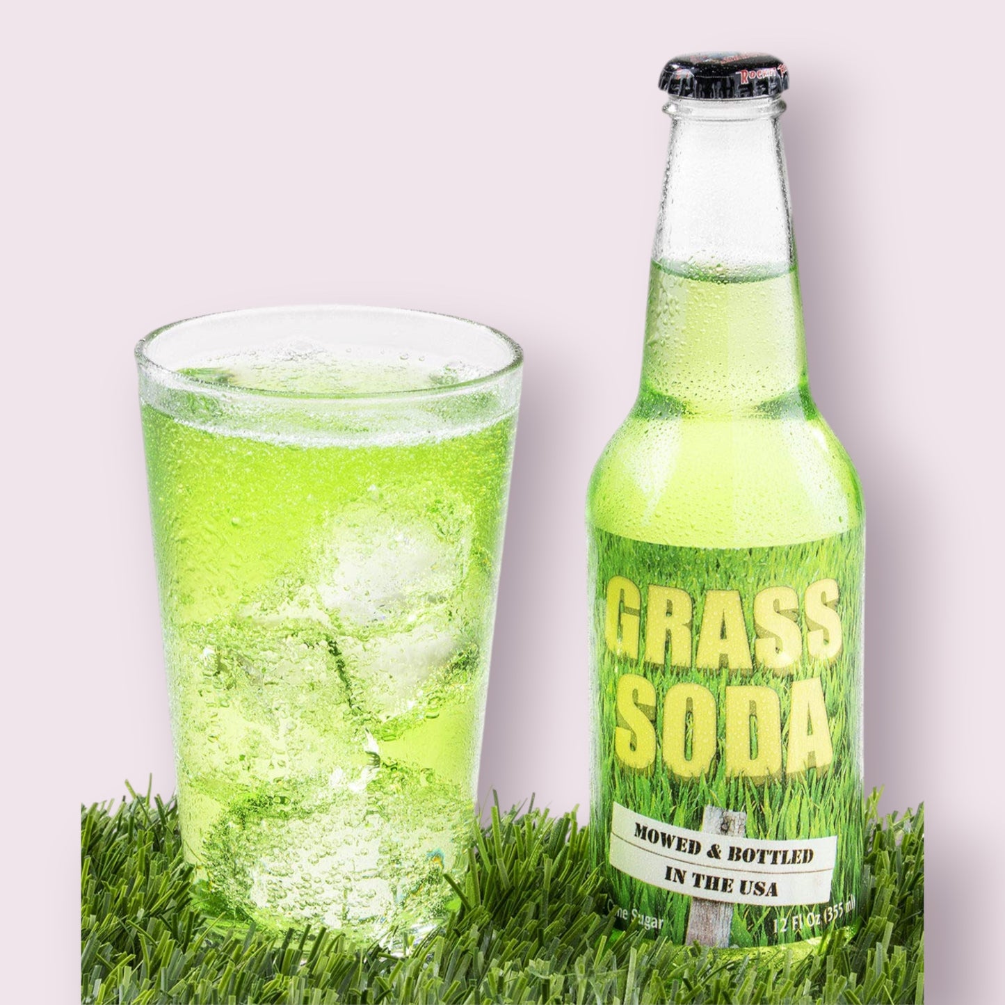 Grass Soda (Bottle) Pop Pixie Candy Shoppe