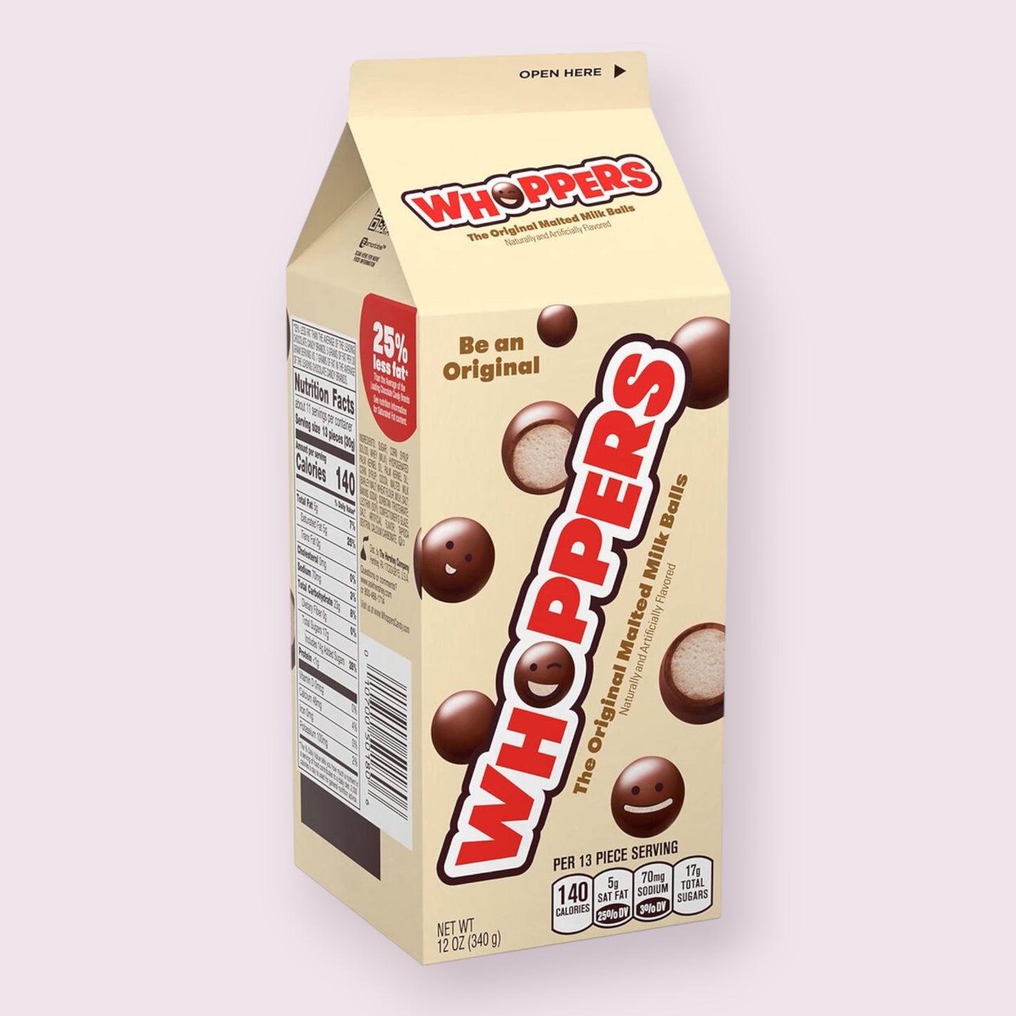 Whoppers Carton Box Pixie Candy Shoppe