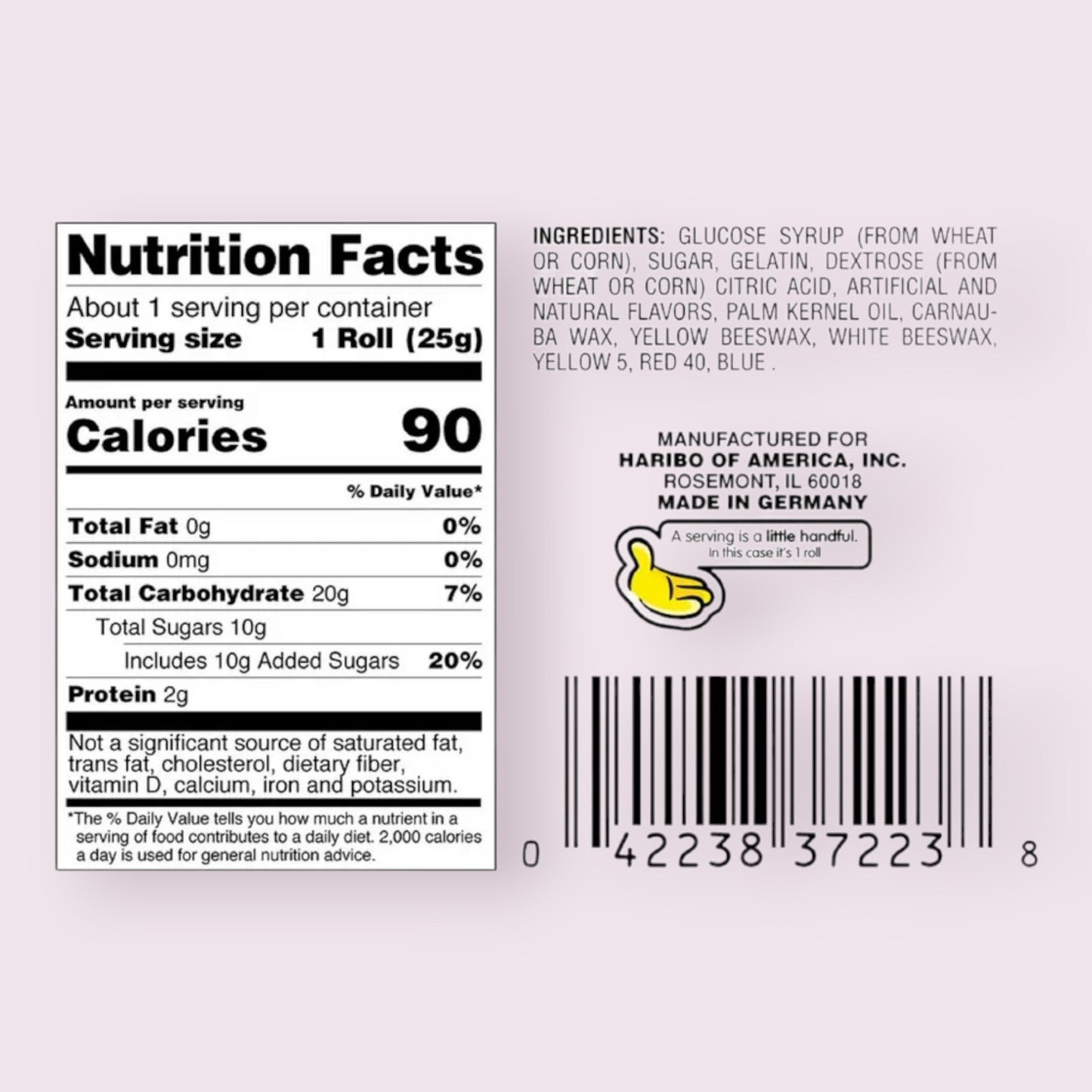 Haribo Cola Roulette Roll Pixie Candy Shoppe