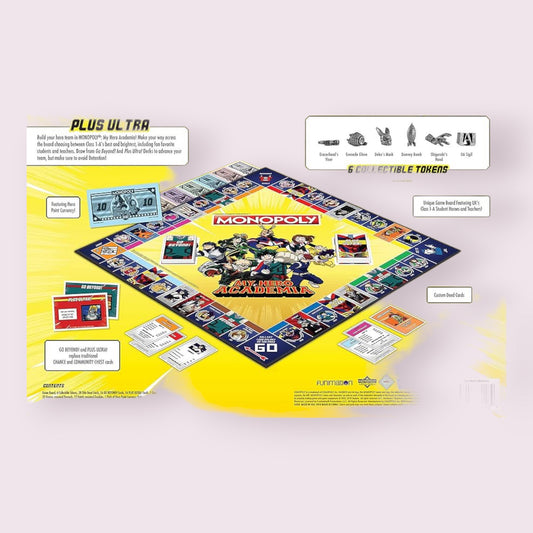 My Hero Academia Monopoly Game Pixie Candy Shoppe