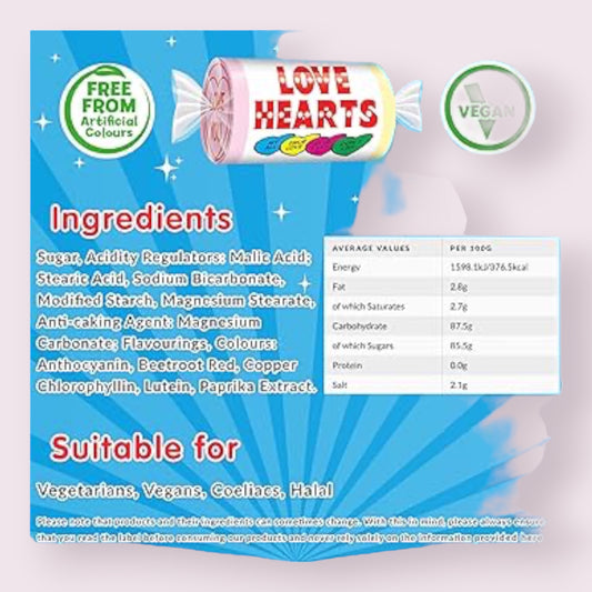 Swizzle's Kind Hearts Roll Pixie Candy Shoppe