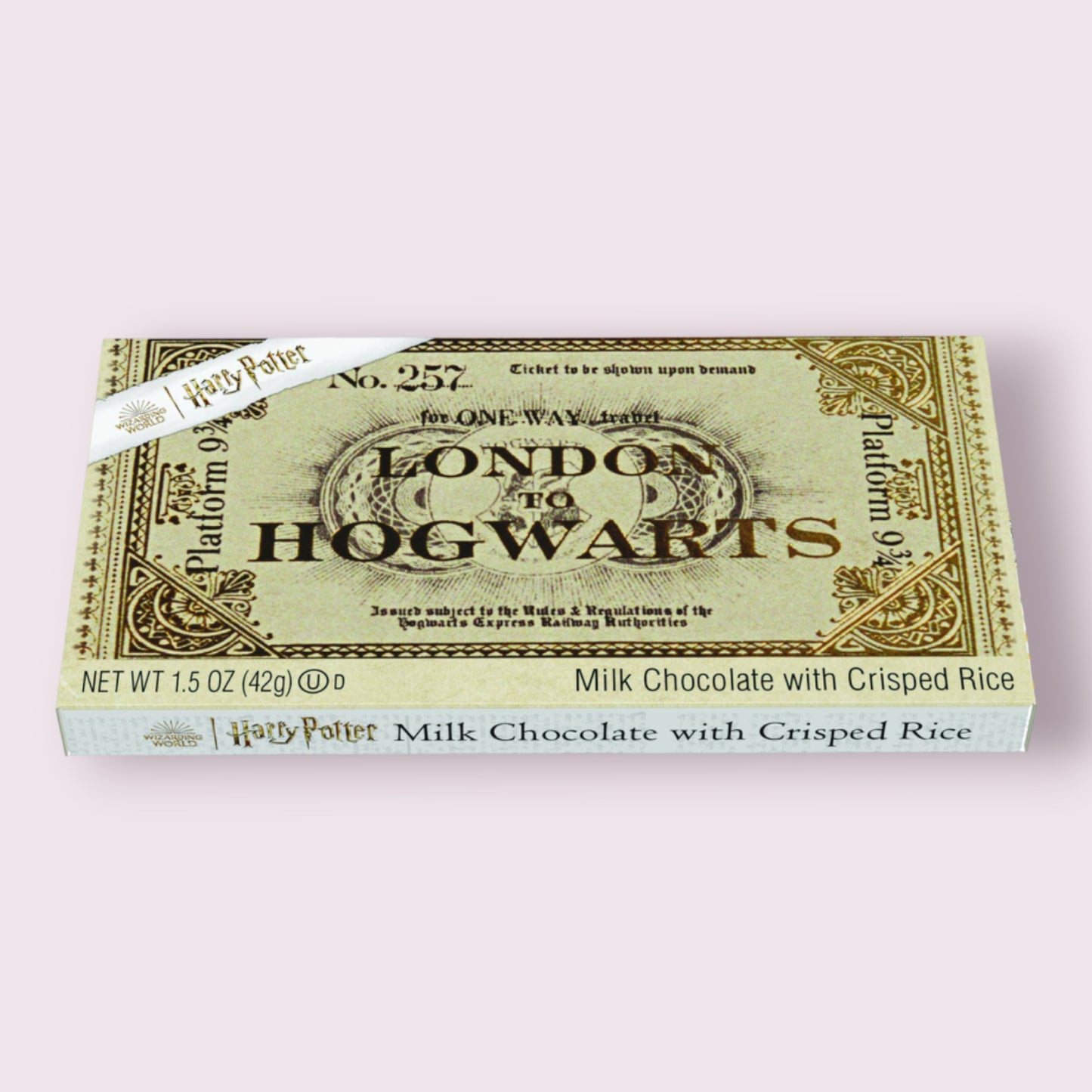 Hogwarts Express Ticket, Candy Bar 1.5oz Grandpa Joe's Candy Shop