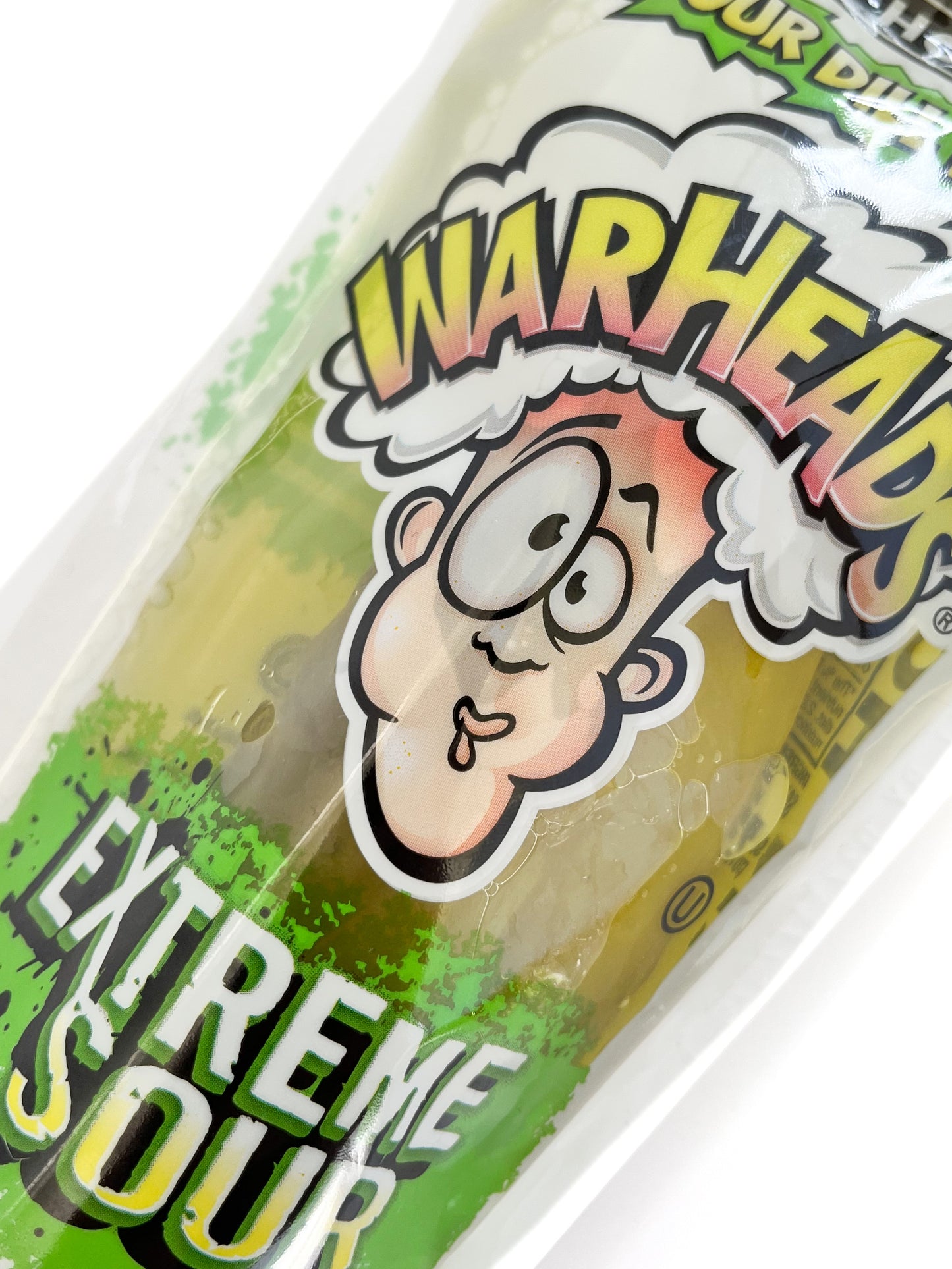Van Holten’s Warheads Sour Dill Pickle Sour Pickle Pixie Candy Shoppe