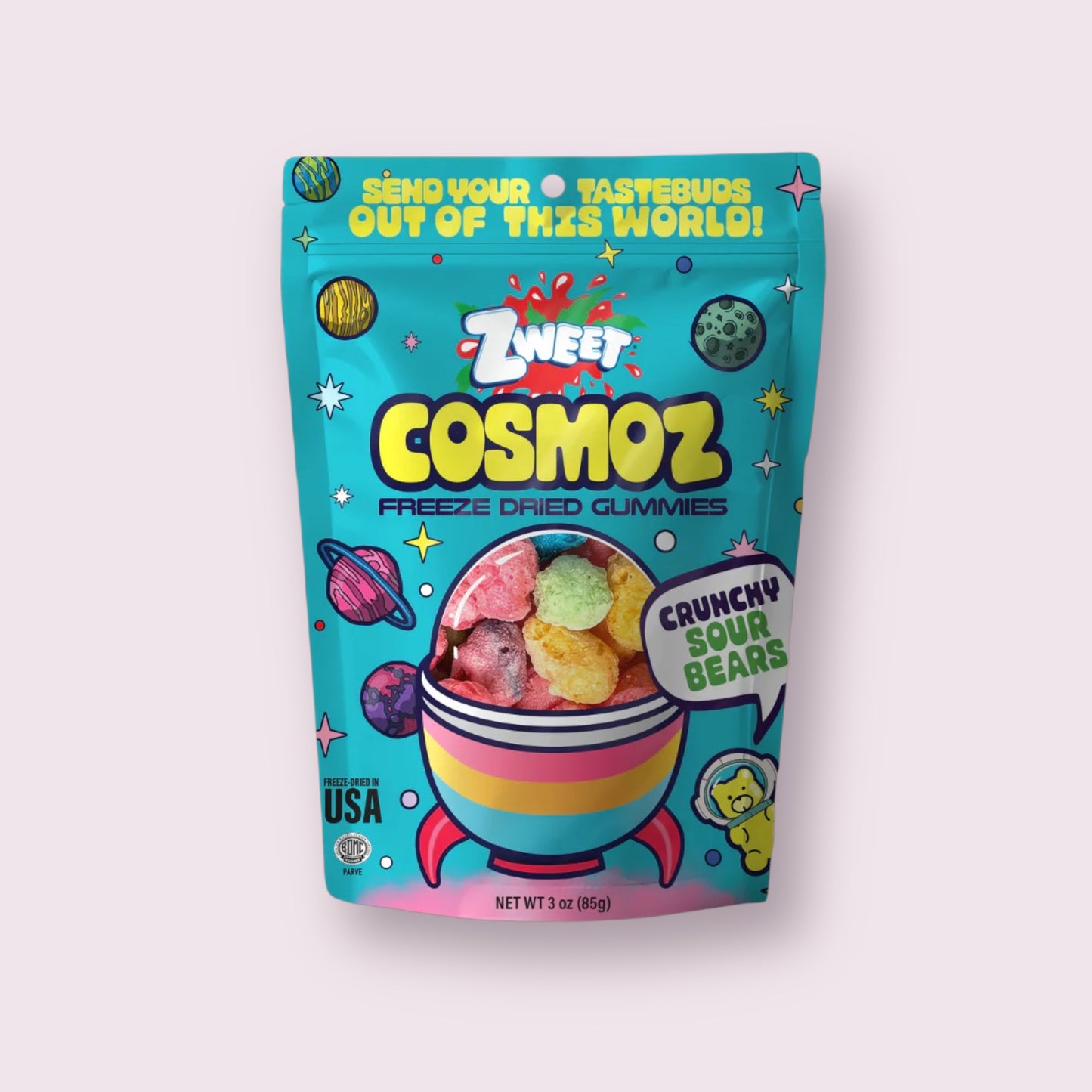 Freeze Dried Sour Bears Pixie Candy Shoppe