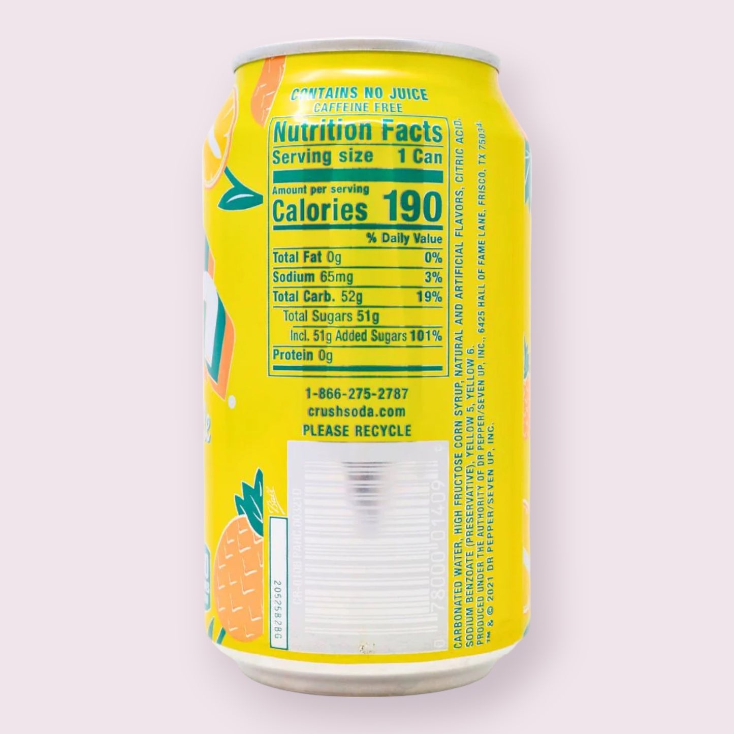 Canadian Pineapple Crush Can Pixie Candy Shoppe