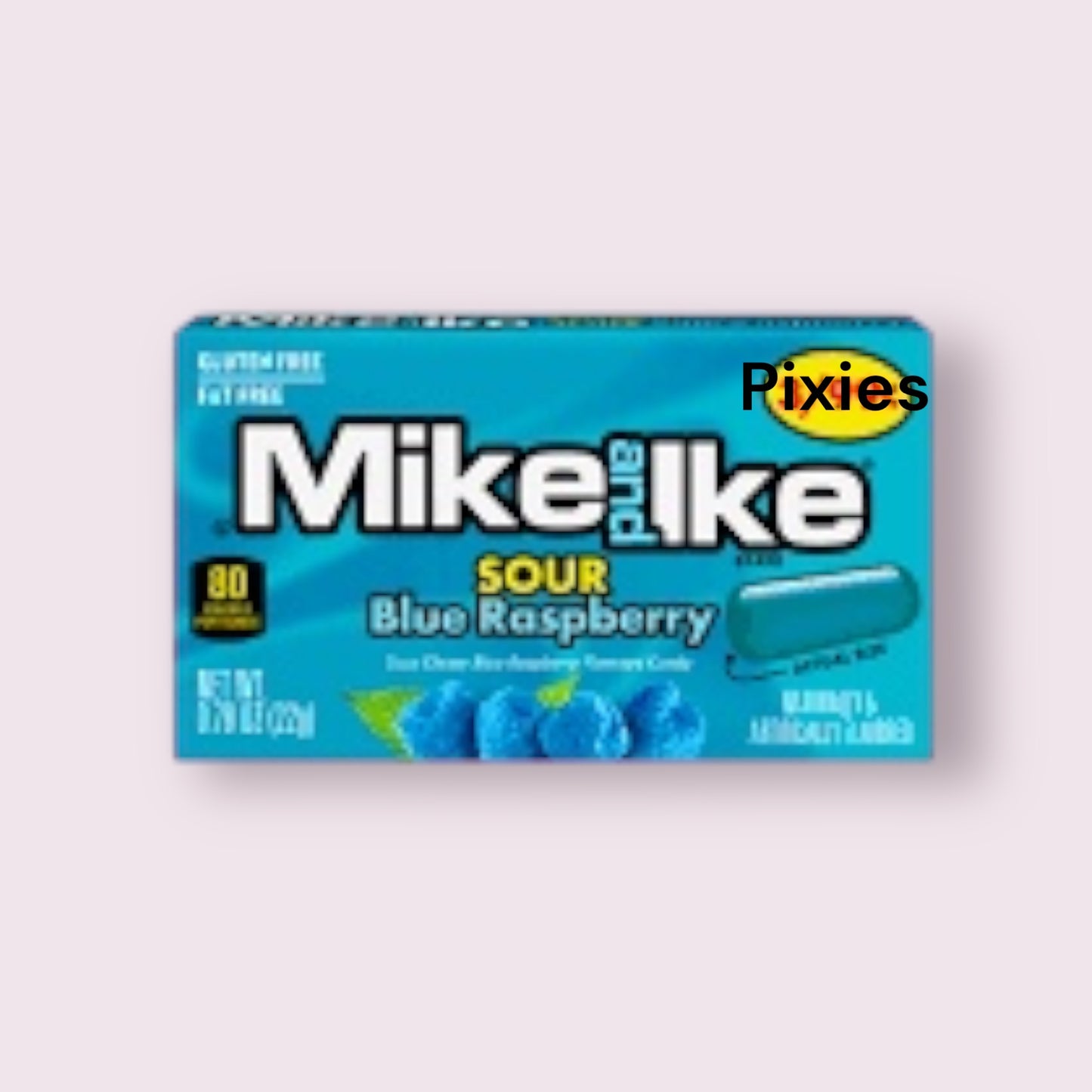 Mike and Ike Sour Blue Raspberry Pixie Candy Shoppe