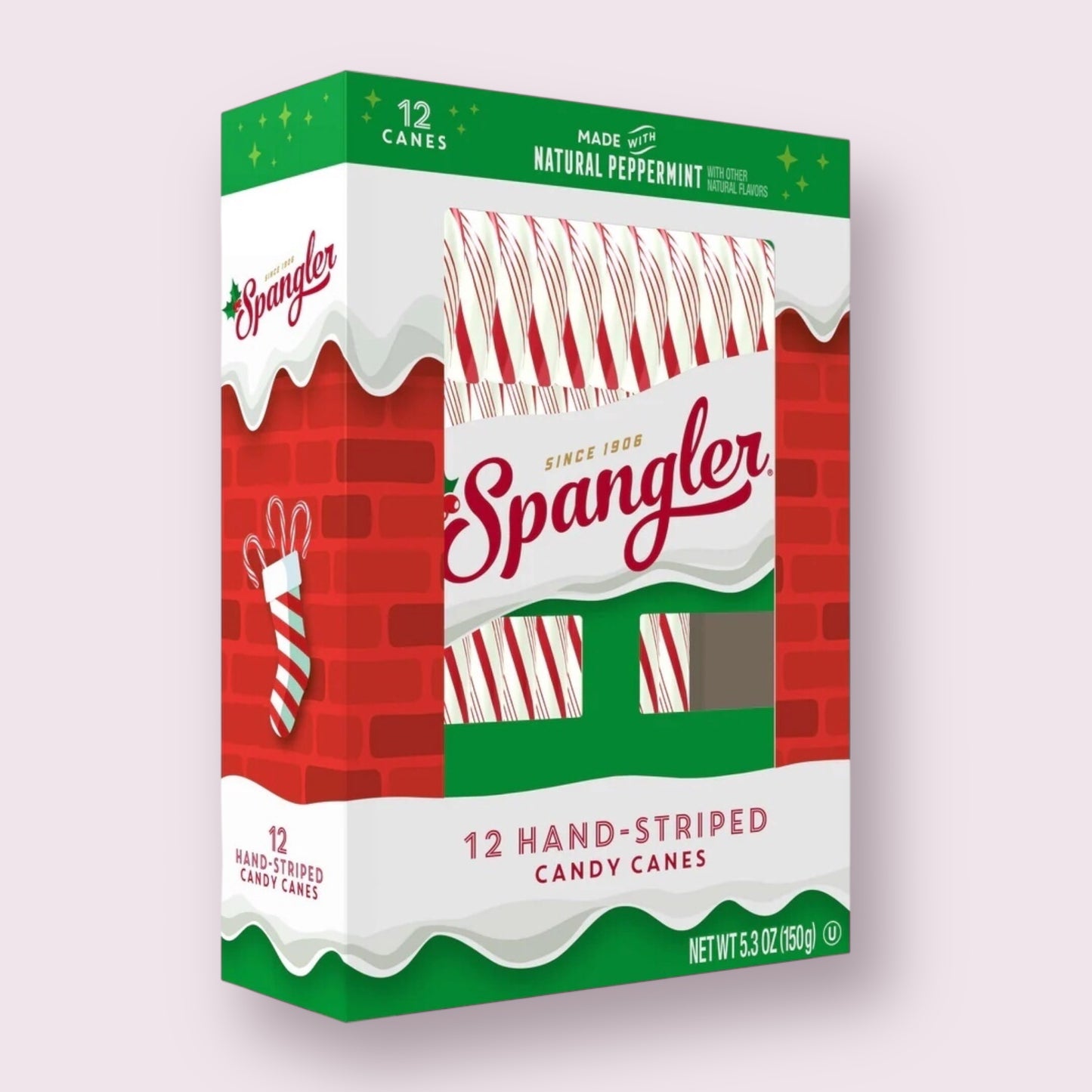 Spangler Candy Cane 12 Pixie Candy Shoppe