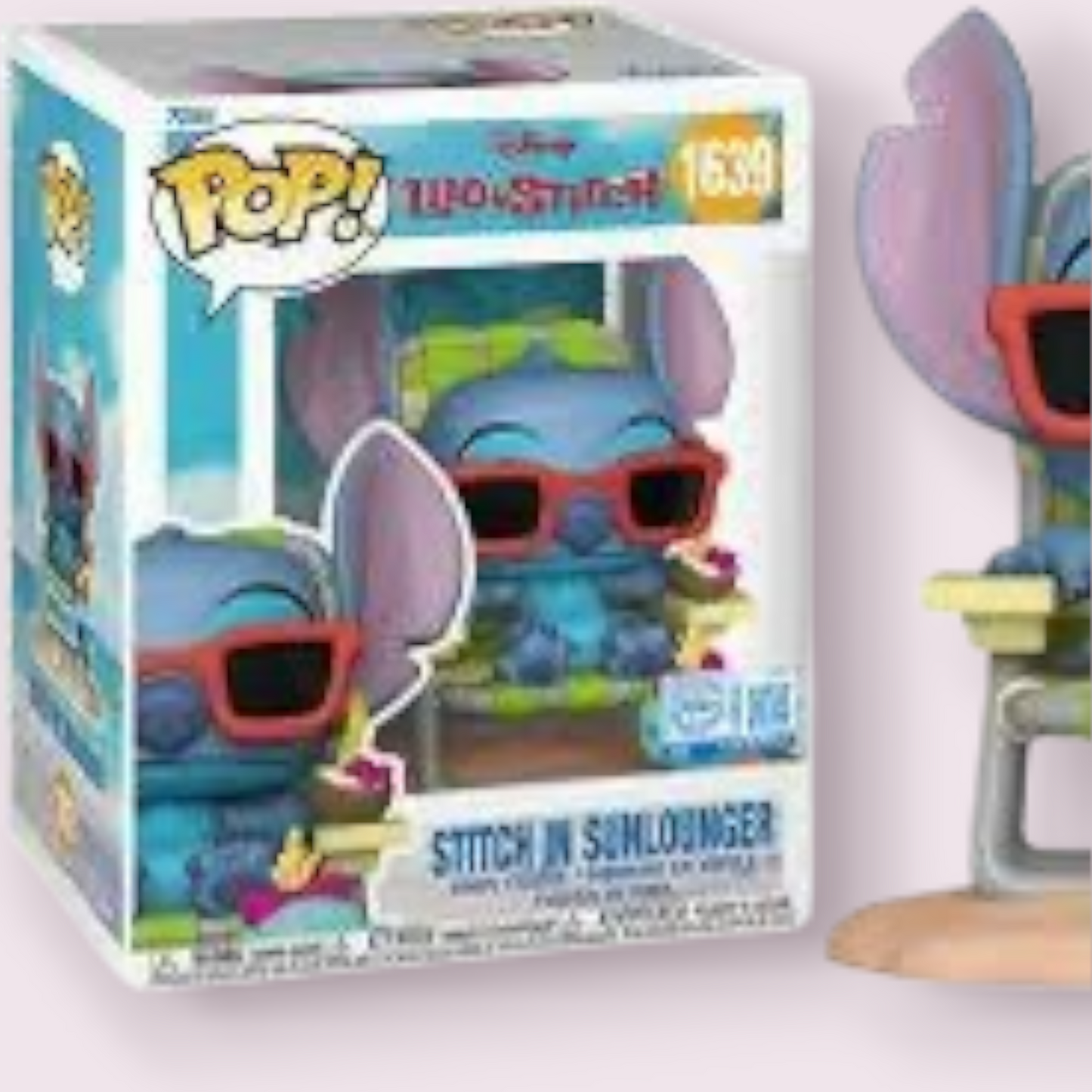 Funko Pop Stich In Sunlounger 1639