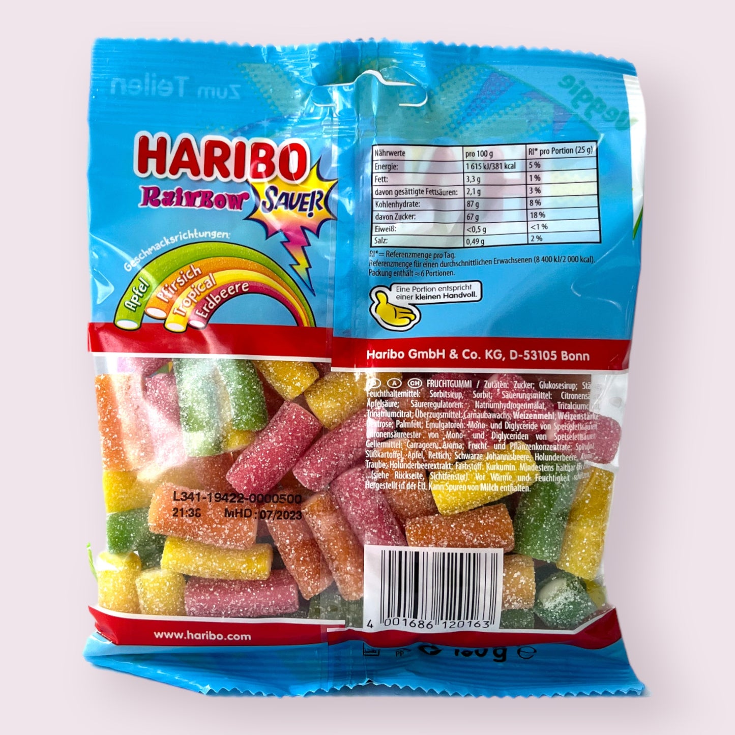 Haribo Rainbow Sauer Bag Pixie Candy Shoppe