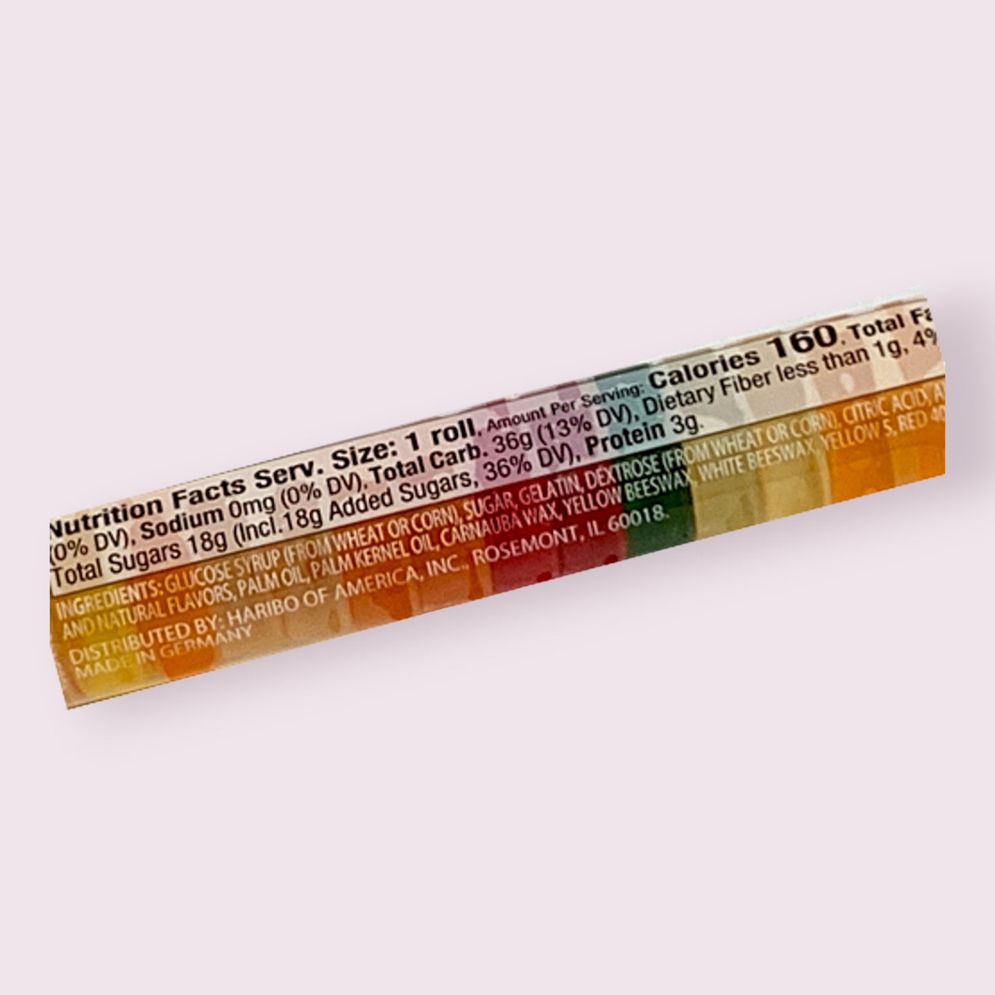 Haribo Gummy Candy Roulette Roll Essentials Pixie Candy Shoppe