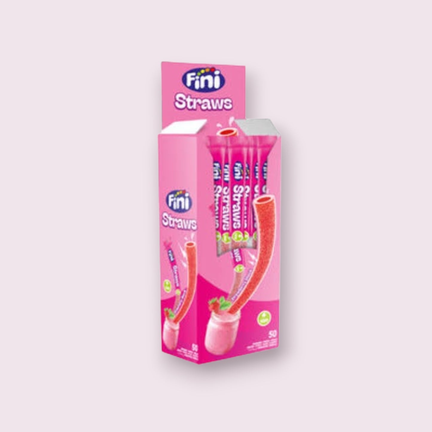Fini Straw Strawberry Shock