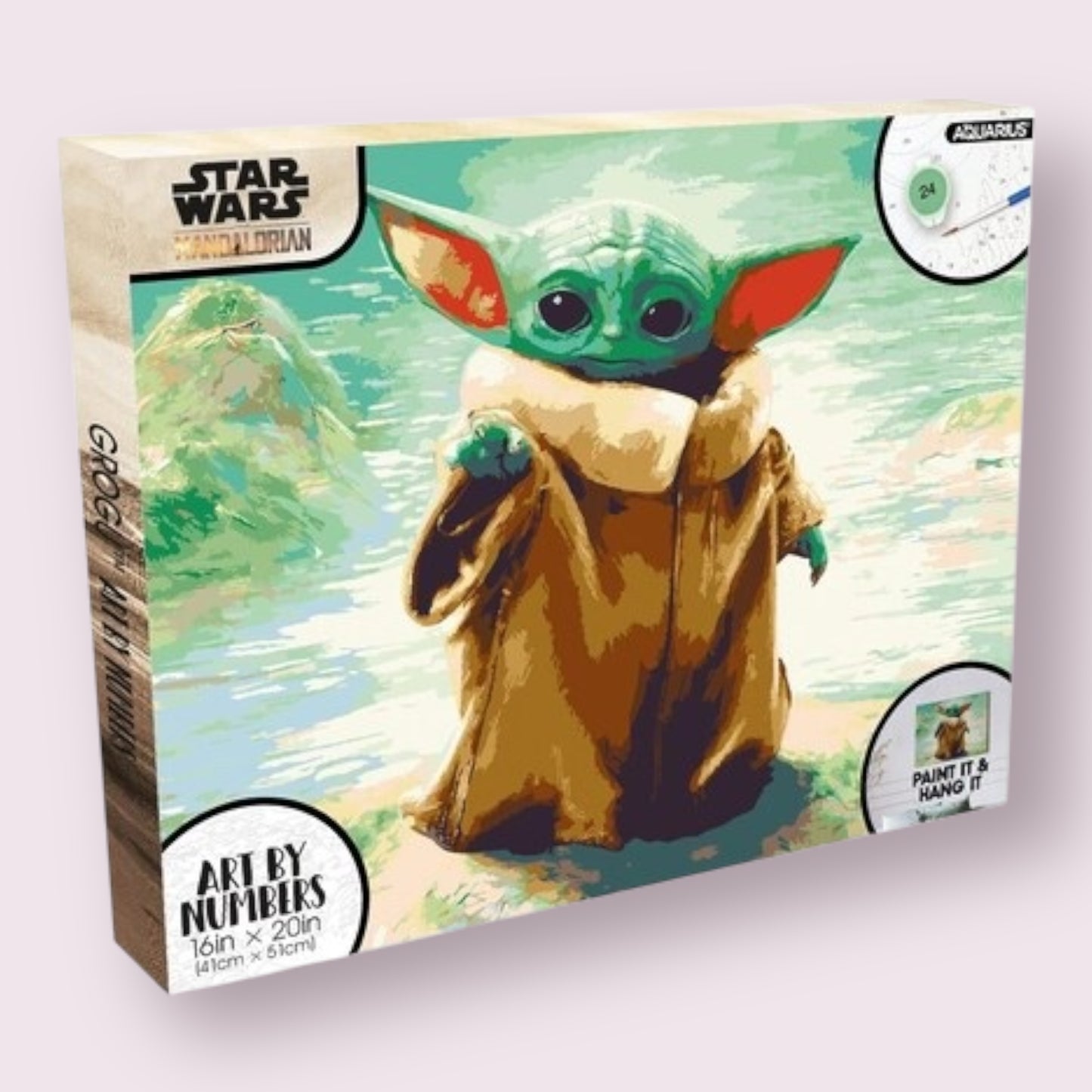 Star Wars Mandalorian Art By Number Pixie Candy Shoppe