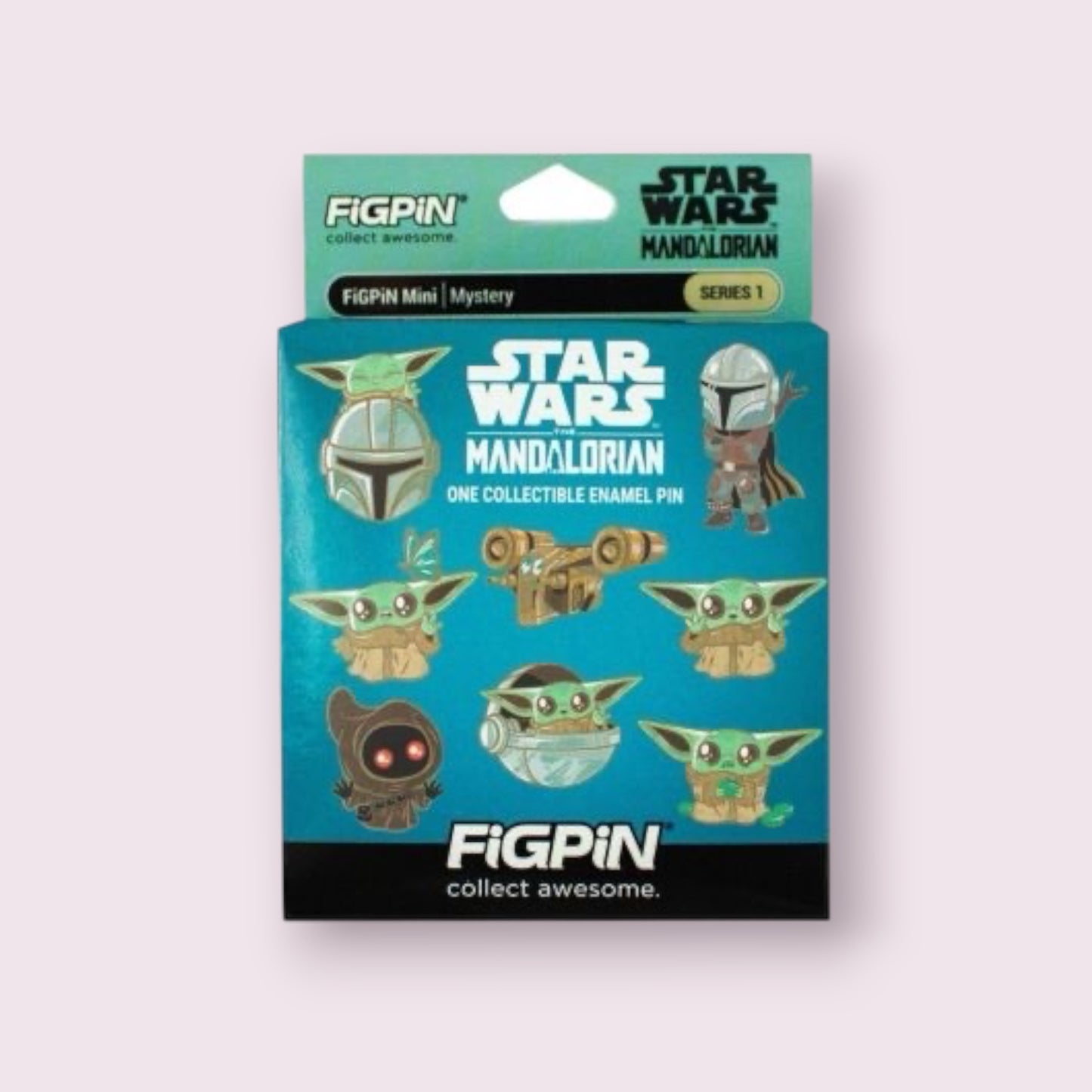 Starwars Mandalorian Mystery Enamel Pin FiGPiN