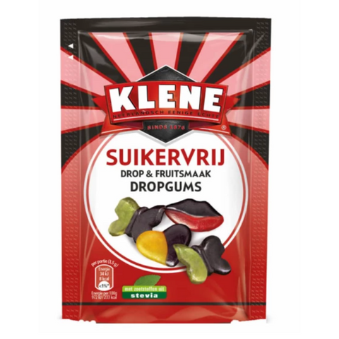 Klene Sugarfree Licorice Winegums Bag Pixie Candy Shoppe