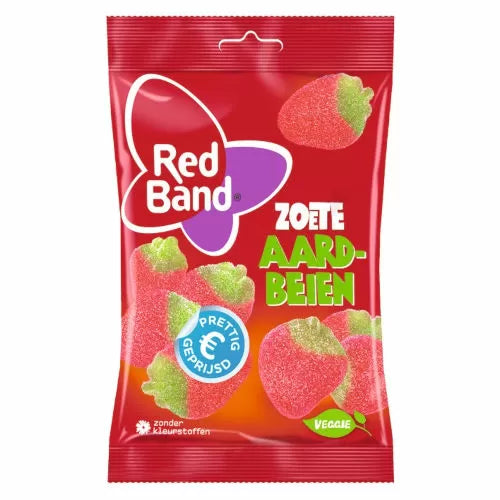 Red Band Strawberry Gummies Bag (NED)
