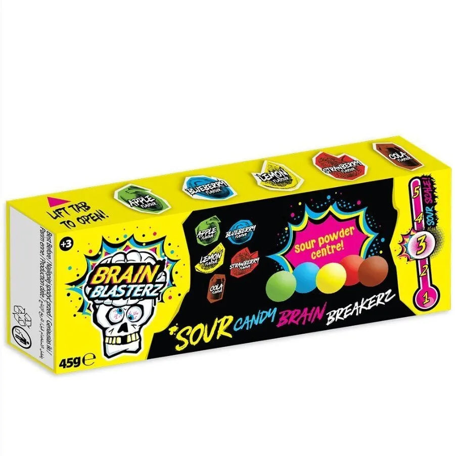 Brain Blasterz Brain Breakerz Sour Candy