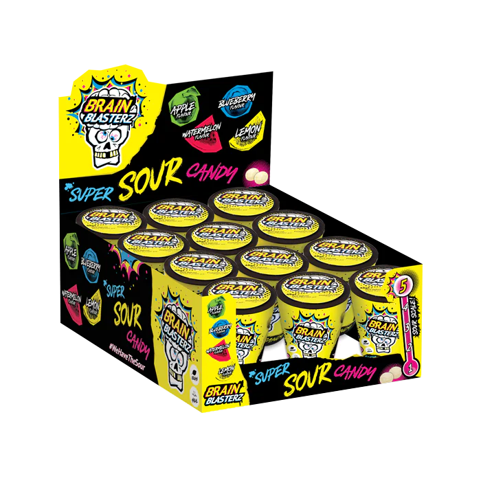 Brain Blasterz Hard Sour Candy (UK)
