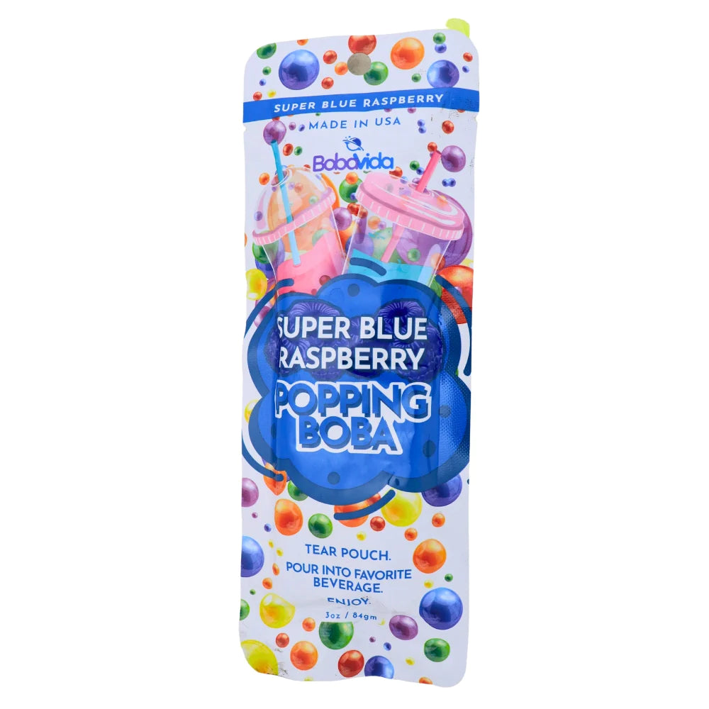 Bobavida Popping Boba Blue Raspberry