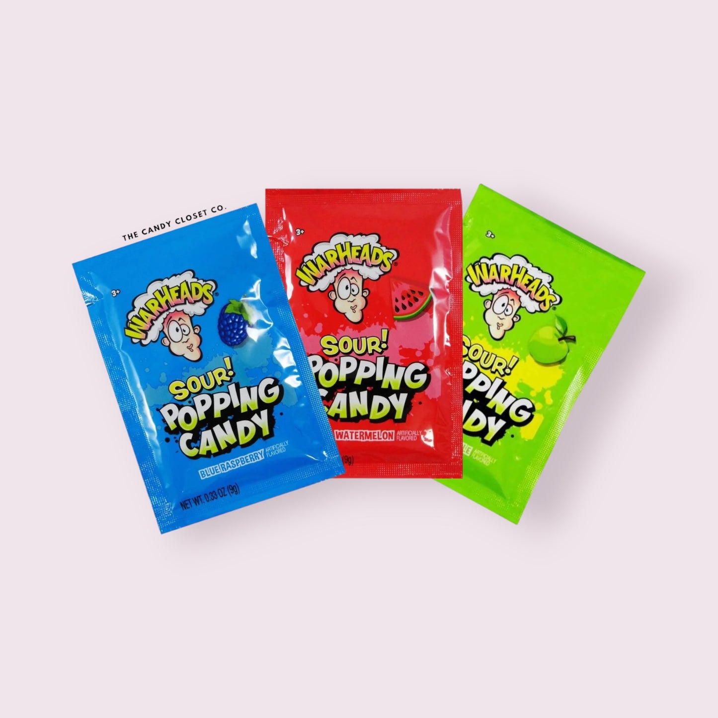 Warhead Sour Popping Candy Pouch Pixie Candy Shoppe