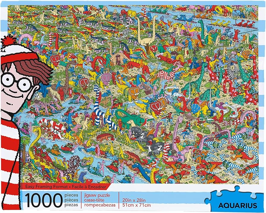 Where’s Waldo Puzzle 1000 pc Pixie Candy Shoppe