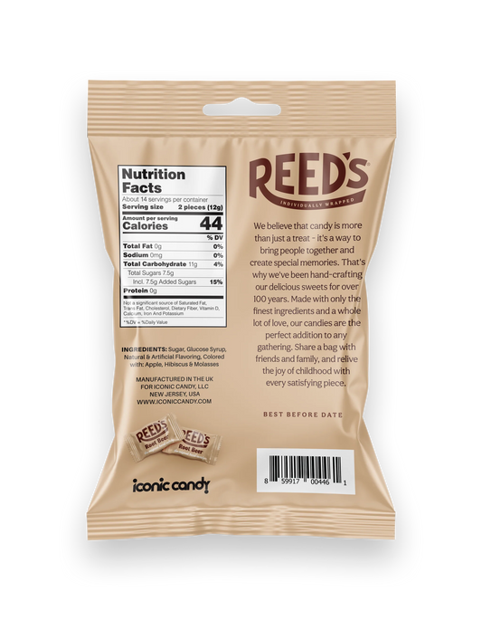 Reeds Root Beer Candy Bag Pixie Candy Shoppe