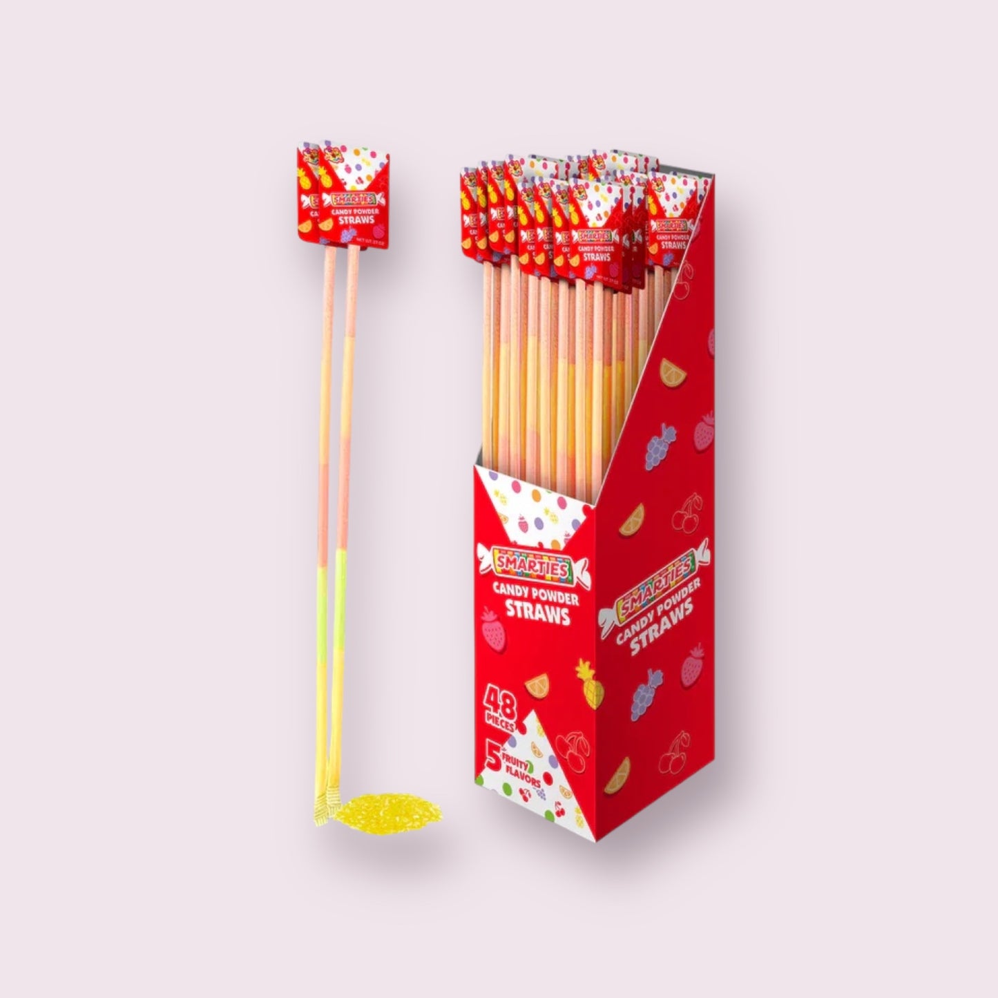 Smarties Candy Powder Straws Pixie Candy Shoppe