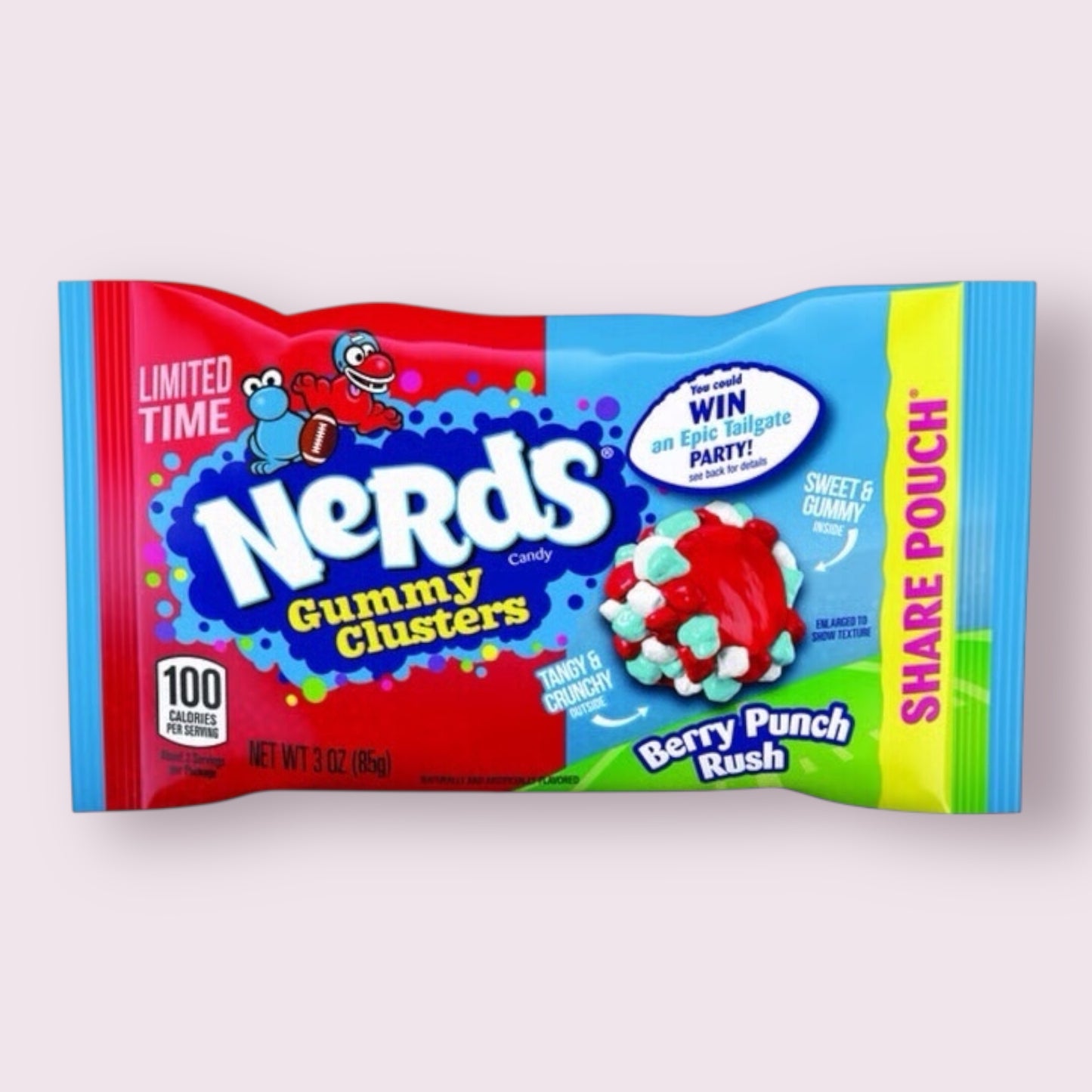 Nerds Gummy Clusters Berry Punch Rush 3oz Pixie Candy Shoppe