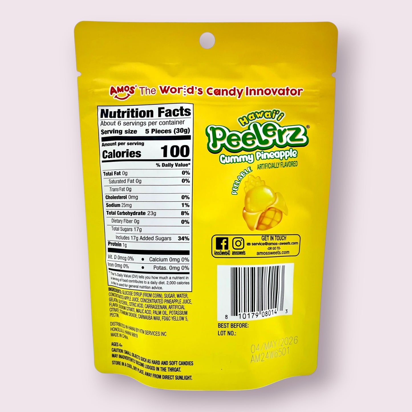 Pineapple Peelerz Bag Pixie Candy Shoppe