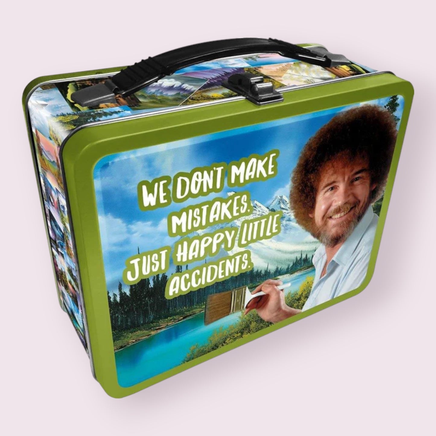 Bob Ross Happy Little Accidents Lunchbox Lunchboxes Pixie Candy Shop