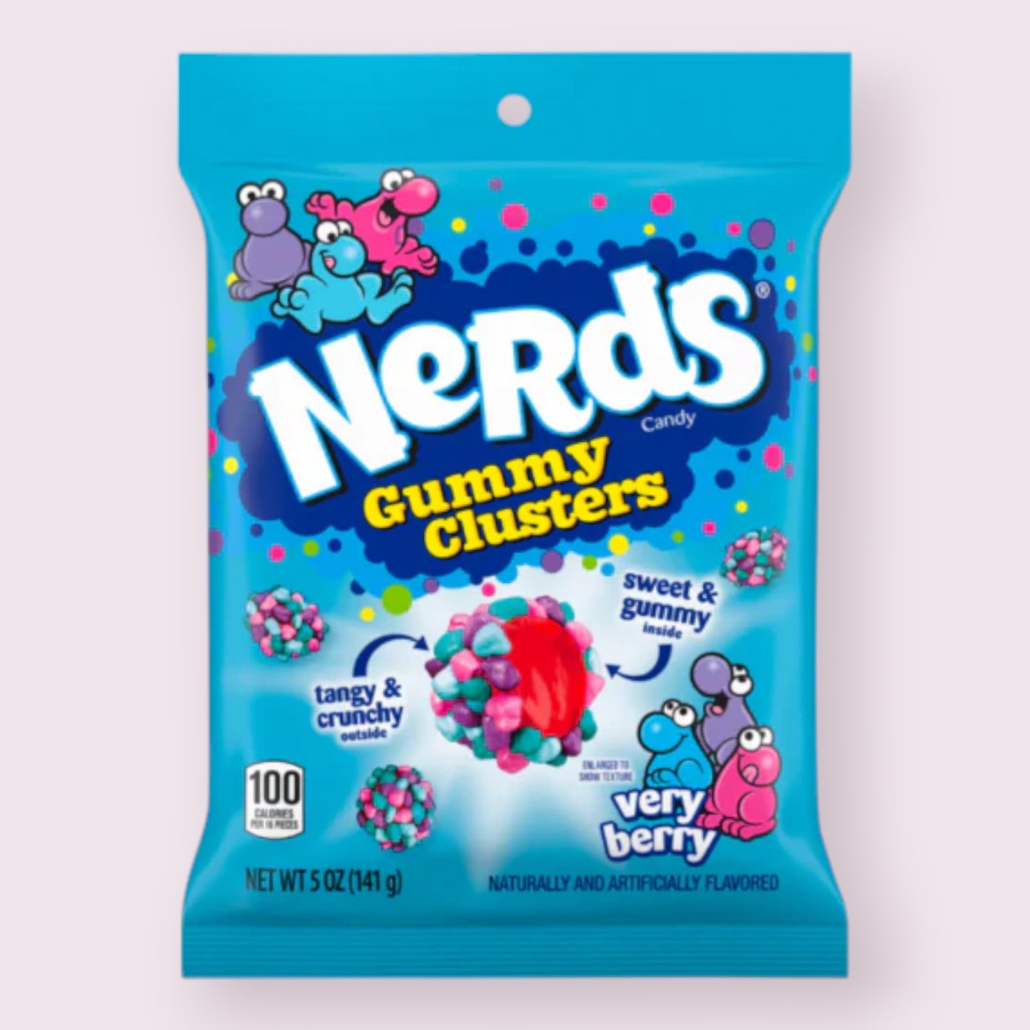 Nerds Gummy Clusters (very berry) Bag Pixie Candy Shoppe