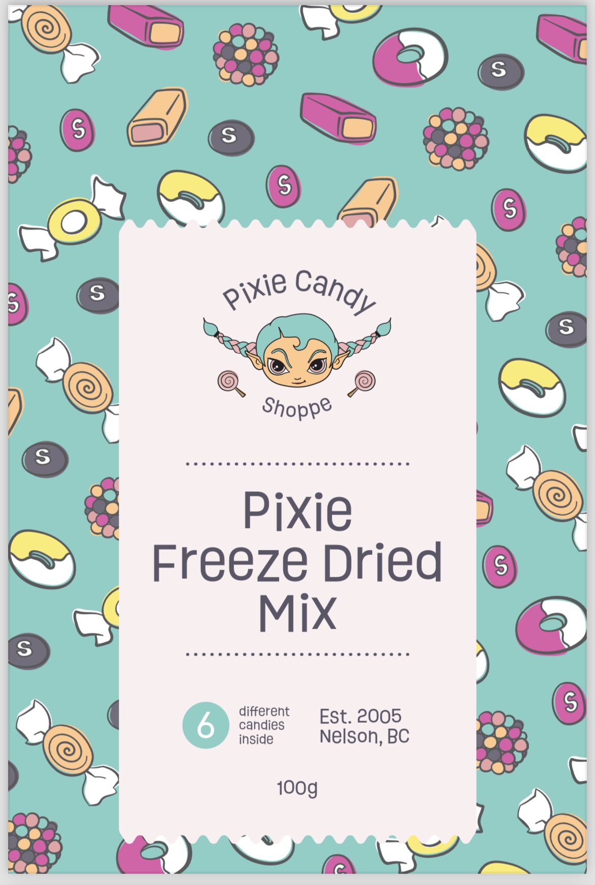 Pixie's Freeze Dried Candy Mix Bag Pixie Candy Shoppe
